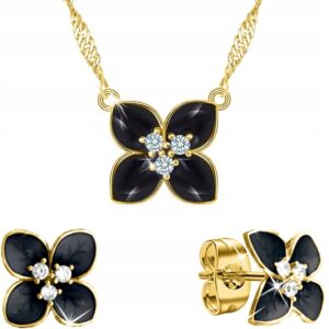 Sidabrinis komplektas gele