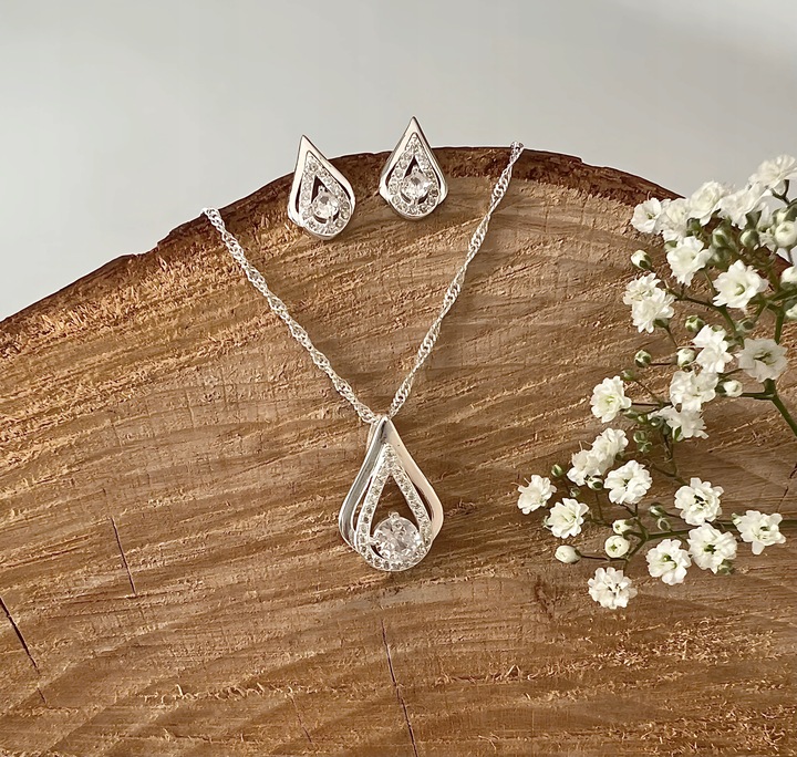 Elegantiškas 925 sidabro rinkinys - Image 3