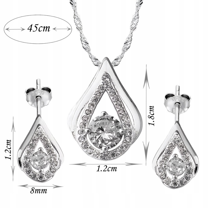 Elegantiškas 925 sidabro rinkinys - Image 2